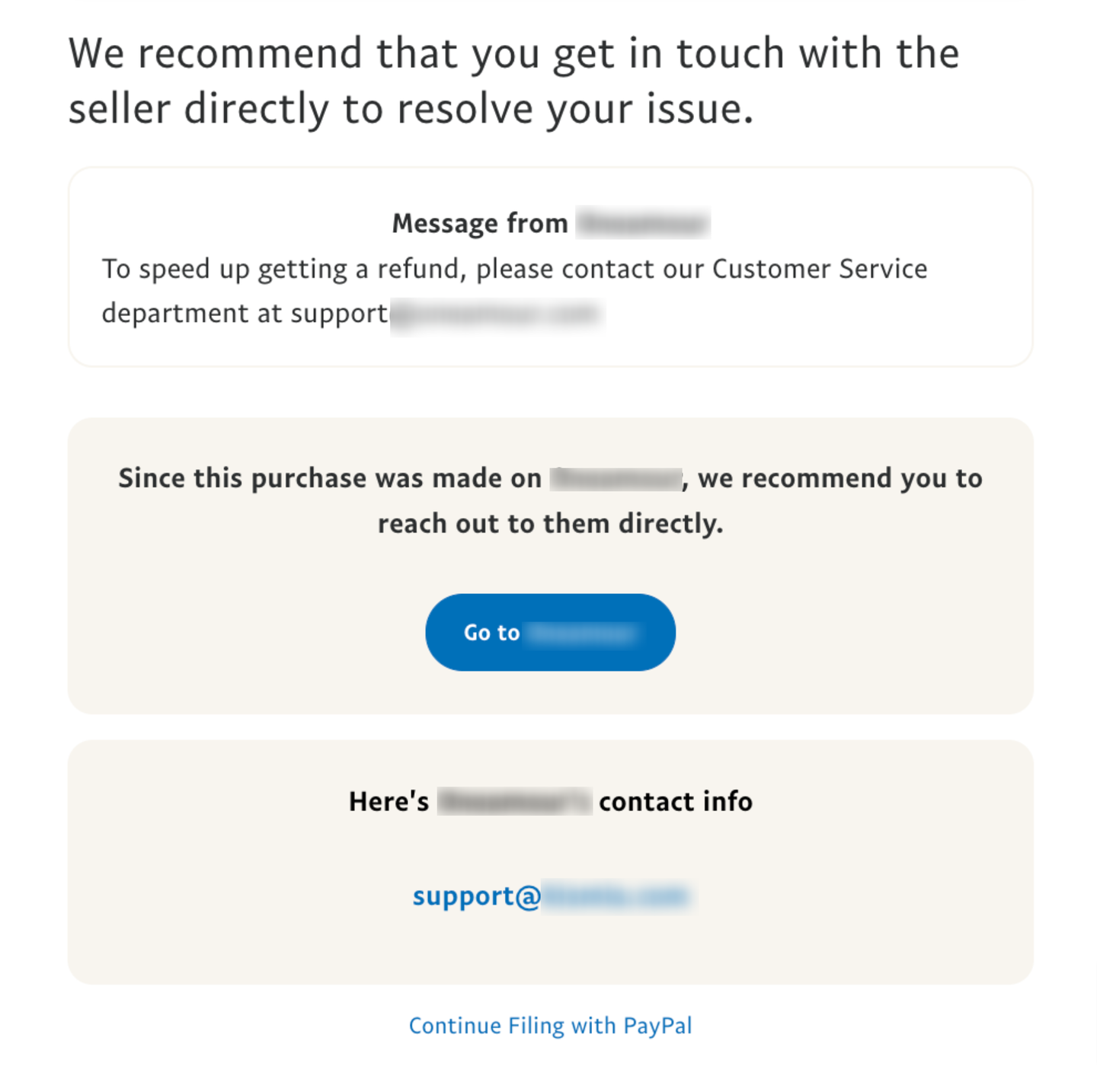 Unsubscribe option example